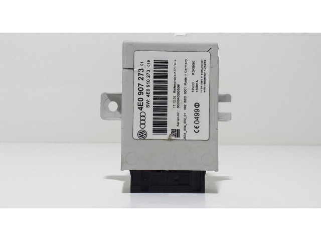 Блок управления 4E0907273, 57817   Audi A8 S8 D3 4E