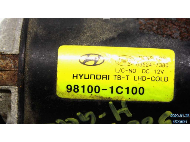 Моторчик дворников 981101C100, 035247380    Hyundai Getz