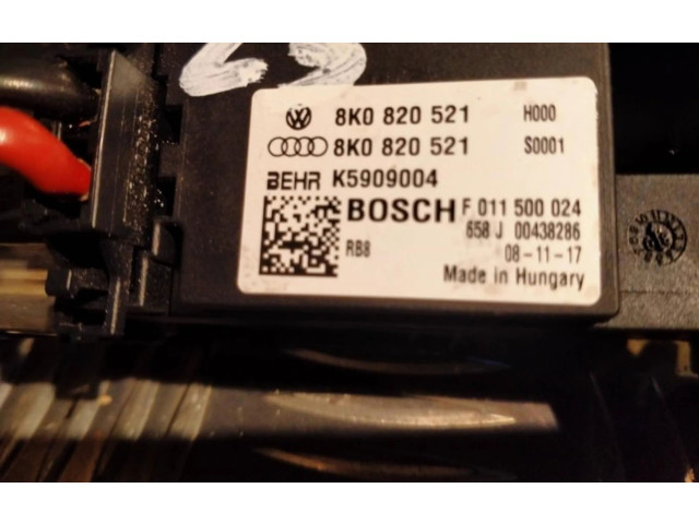 Вентилятор печки 8K0820521, 8K0820521 Audi A5 8T 8F