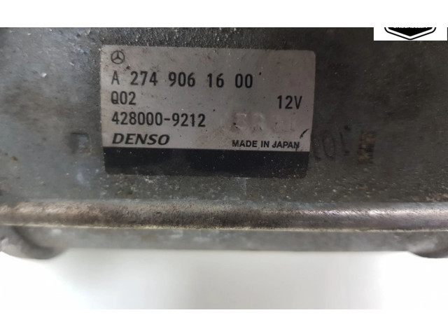 Čerpadlo oleje A2749061600, A2749061600 Mercedes-Benz C W205 M274.920