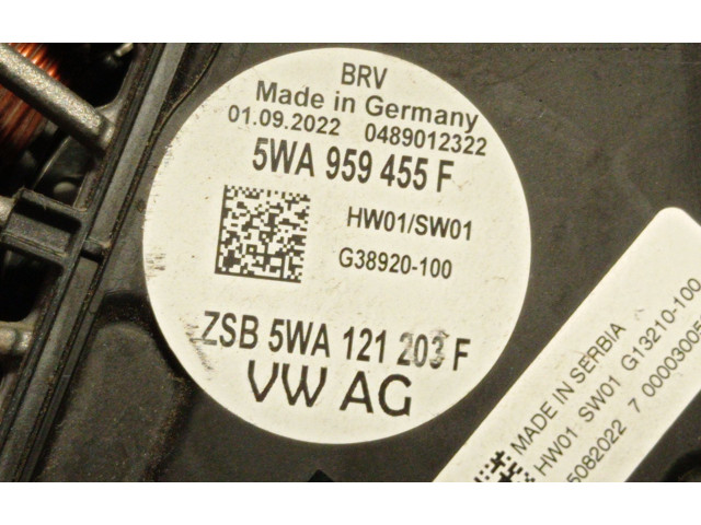 Электрический вентилятор радиаторов 5Q0121205BD, 5Q0121205BD Seat Ateca