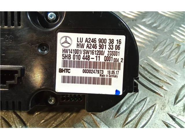 Блок управления климат-контролем A2469003816, A2469013306   Mercedes-Benz GLA W156