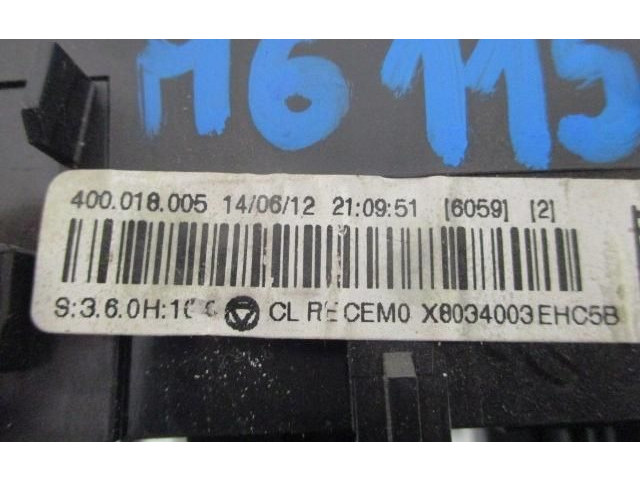 Turbodmychadlo Блок управления кондиционера воздуха / климата/ печки (в салоне) 400018005 Citroen DS3