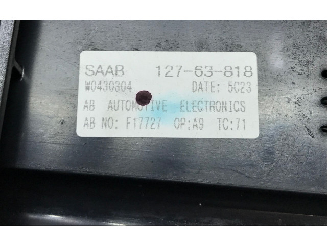 Блок управления климат-контролем 12763818, K4826   Saab 9-5