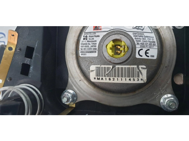 Подушка безопасности водителя MA162111453, MA162111453   Nissan Tiida C11