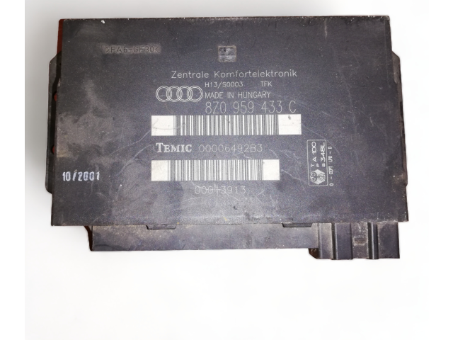 Блок комфорта 8Z0959433C, 00006492B3 Audi A2