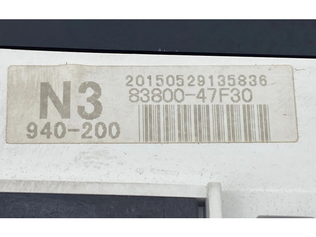 Přístrojová deska Toyota Prius+ (ZVW40) 2015 8380047F30, 940200