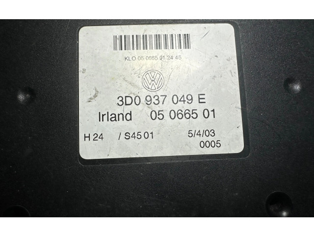 Блок комфорта 3D0937049E, 05066501   Volkswagen Phaeton   