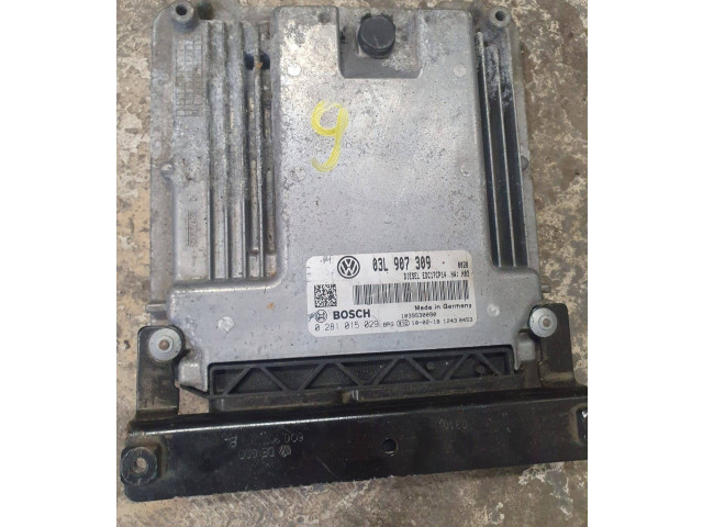 Блок управления двигателя 03L907309, 0281015029   Volkswagen Beetle A5