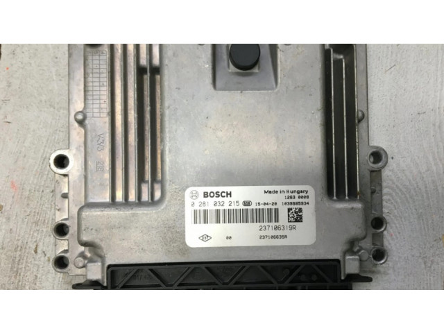 Блок управления двигателя 0281032215 Renault Clio IV