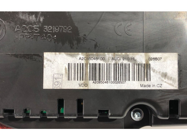 Панель приборов 8X0920930P Audi A1