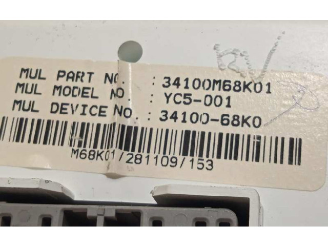 Pojistková skříňka Спидометр (приборный щиток) 34100M68K01, 3410068K0 Nissan Pixo 2010