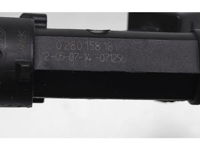 Комплект форсунок 0280158181, 0280151258    Opel Meriva B  B14XER 