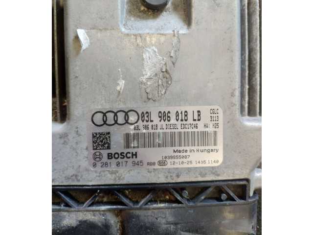 Řídící jednotka 03L906018LA, 0281017645 Audi A6 C7 2012