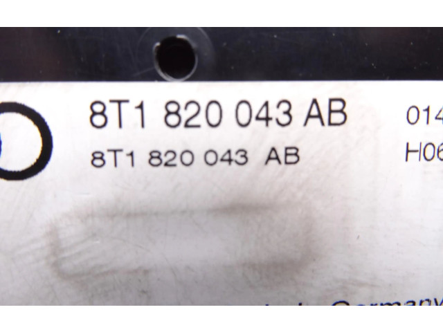 Блок управления климат-контролем 8T1820043AB   Audi A5 8T 8F