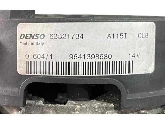 Генератор 9641398680, 5705AZ Citroen Xsara