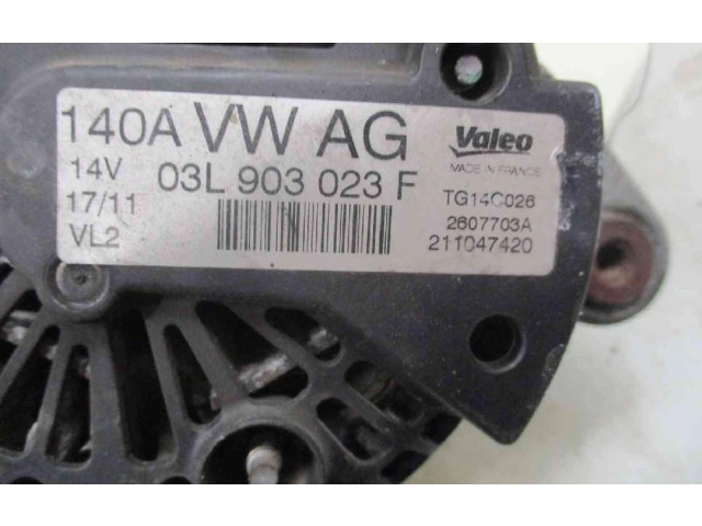Генератор 3L903023F, 3L903023F Volkswagen Golf VI