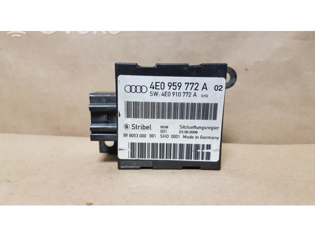 Блок управления 4E0959772A, 4E0910772A Audi A8 S8 D3 4E