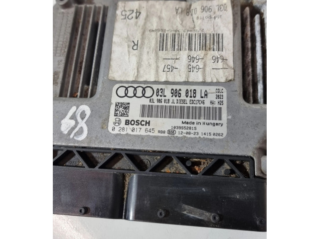 Řídící jednotka 03L906018LA, 03L906018 Audi A6 S6 C7 4G 2013