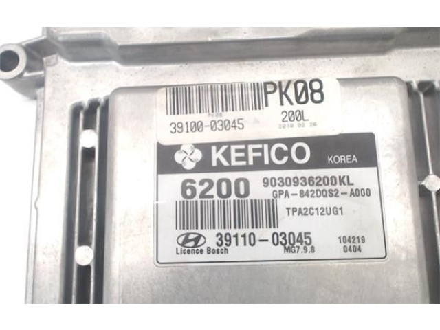 Блок управления двигателя 3910003045   Hyundai i10