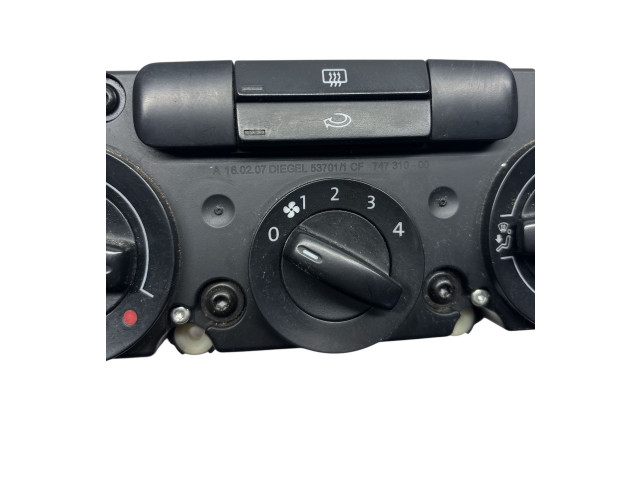 Блок управления климат-контролем 747310-00, 537011F   Volkswagen Caddy