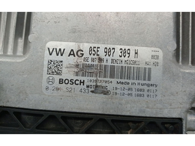 Блок управления двигателя 05E907309H, 0261S21433BOSCH Skoda Octavia Mk4