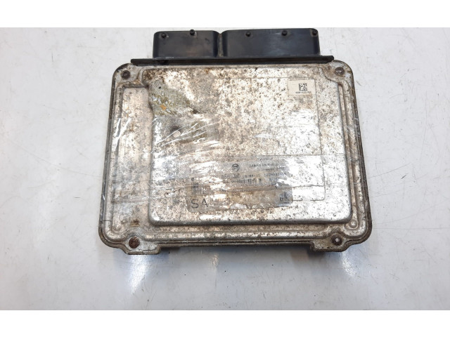 Блок управления двигателя 55575494, 0281016886 Saab 9-3 Ver2