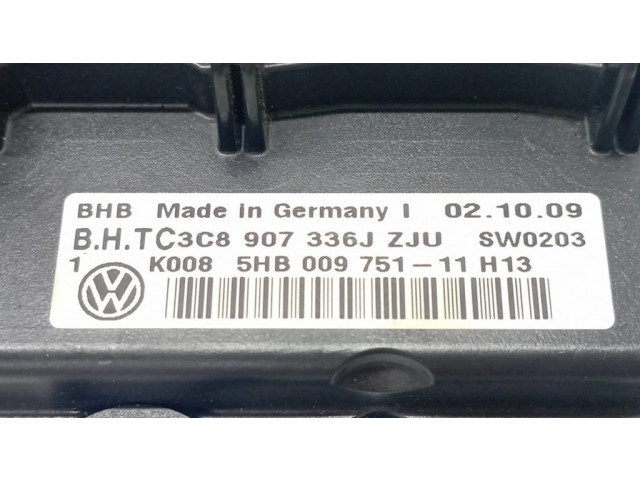 Блок управления климат-контролем 3C8907336J, 5HB009751 Volkswagen Golf VI