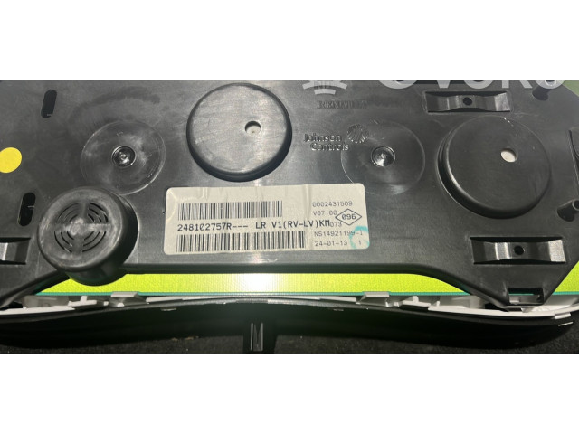 Панель приборов 248100621R Dacia Logan II