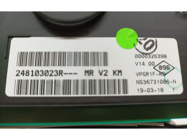 Панель приборов 248103023R, NS36731086N   Dacia Sandero       