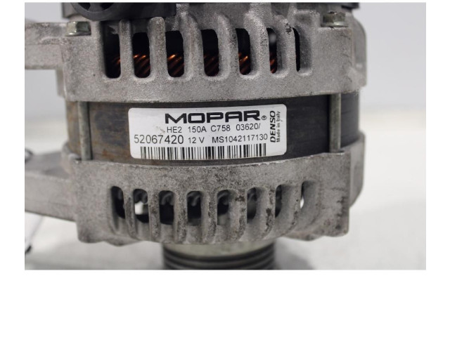 Генератор 52067420 Jeep Renegade