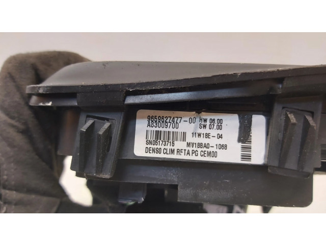 Блок управления климат-контролем 9659627477 Citroen C4 I Picasso