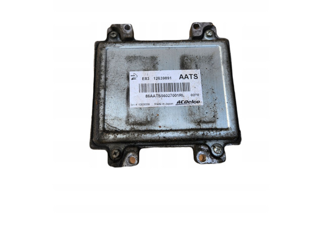 Блок управления двигателя 12639891AATS   Opel Meriva B