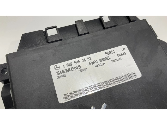 Блок управления коробкой передач A0325452632, 5WP20005EL   Mercedes-Benz E W211