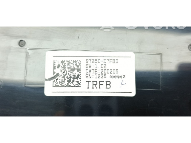 Блок управления климат-контролем 97250D7FB0   Hyundai Tucson TL