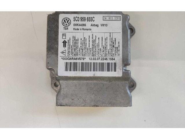 Блок подушек безопасности 5C0959655C Volkswagen Golf Plus