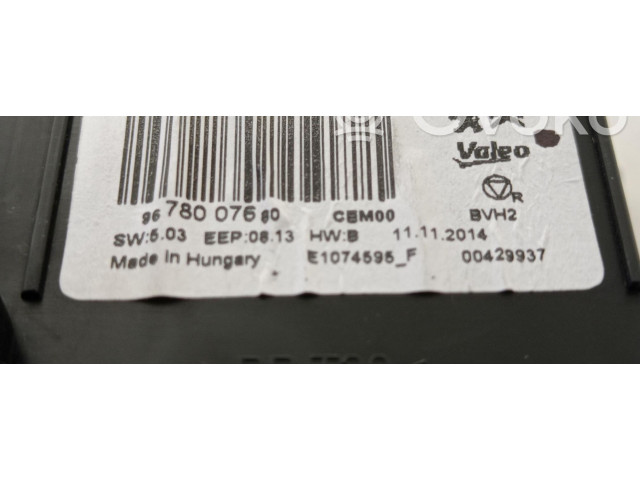 Řídící jednotka 9678007680 Peugeot 308 SW 2015