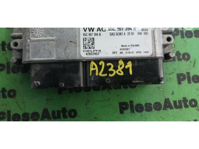 Блок управления двигателем Блок управления 05C907394B, 42022457.   Skoda Octavia Mk4