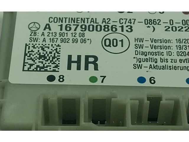 Блок управления A1679008613, A1679008613   Mercedes-Benz GLE W167