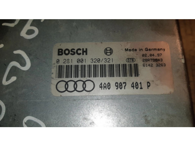 Řídící jednotka 0281001320321, 4A0907401P   Audi A6 S6 C4 4A 1995