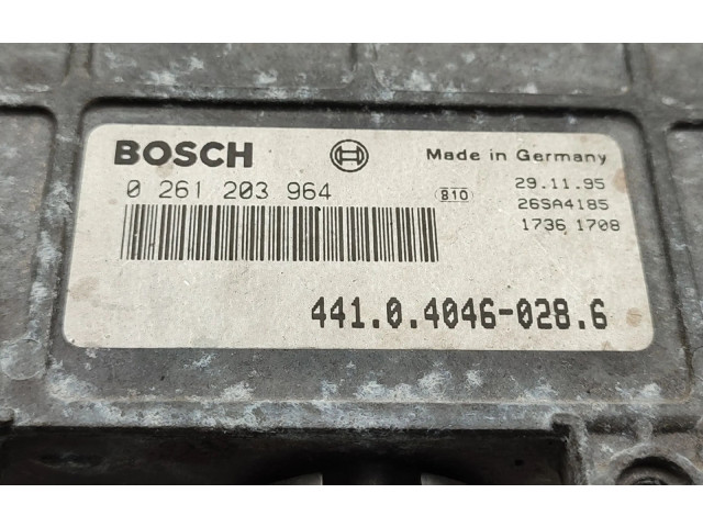 Řídící jednotka 0261203964, 17361708   Skoda Felicia I 1996