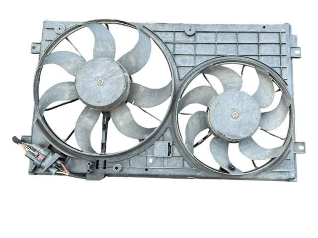 Вентилятор радиатора     1K0121207BB, 1355D300195    Volkswagen Golf VII 