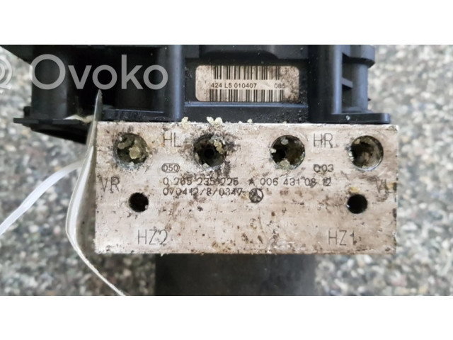 Блок АБС 0265950618, 0064310812   Mercedes-Benz  A W168  1997-2004 года