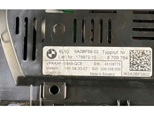 Přístrojová deska BMW 1 F40 2019 8709764