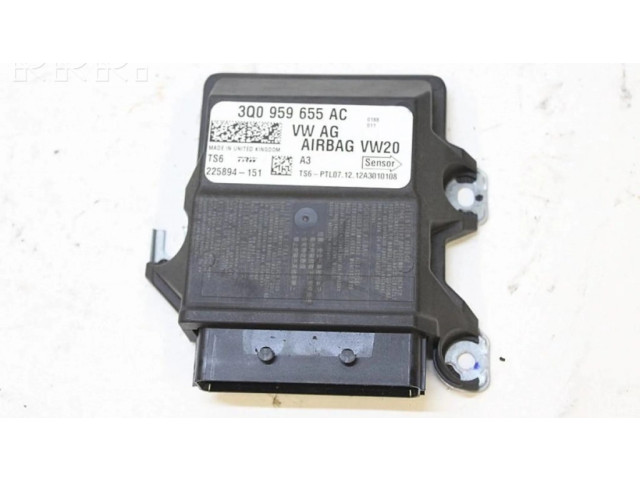 Блок подушек безопасности 3Q0959655AC Skoda Octavia Mk3 (5E)
