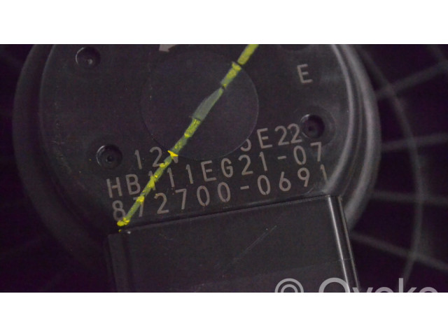 Вентилятор печки 8727000691, HB111EG2107 Mazda 3 II