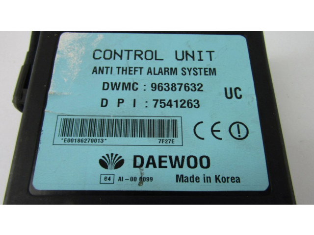 Блок управления 96387632   Chevrolet Rezzo