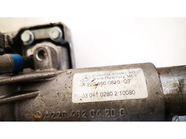 Рулевая рейка a2204620420g, a2204600816 Mercedes-Benz S W220 1998-2006 года
