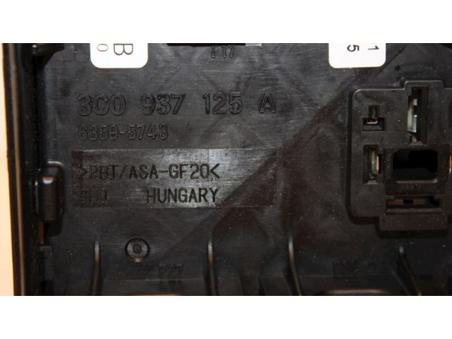 Рулевая рейка Ящик предохранителей (комплект) 3C0937125A, 3C0937125A Volkswagen Golf VII 2013 - 2019 года