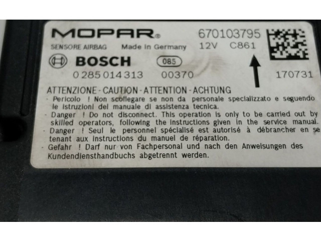 Блок подушек безопасности 670103795 Maserati Levante